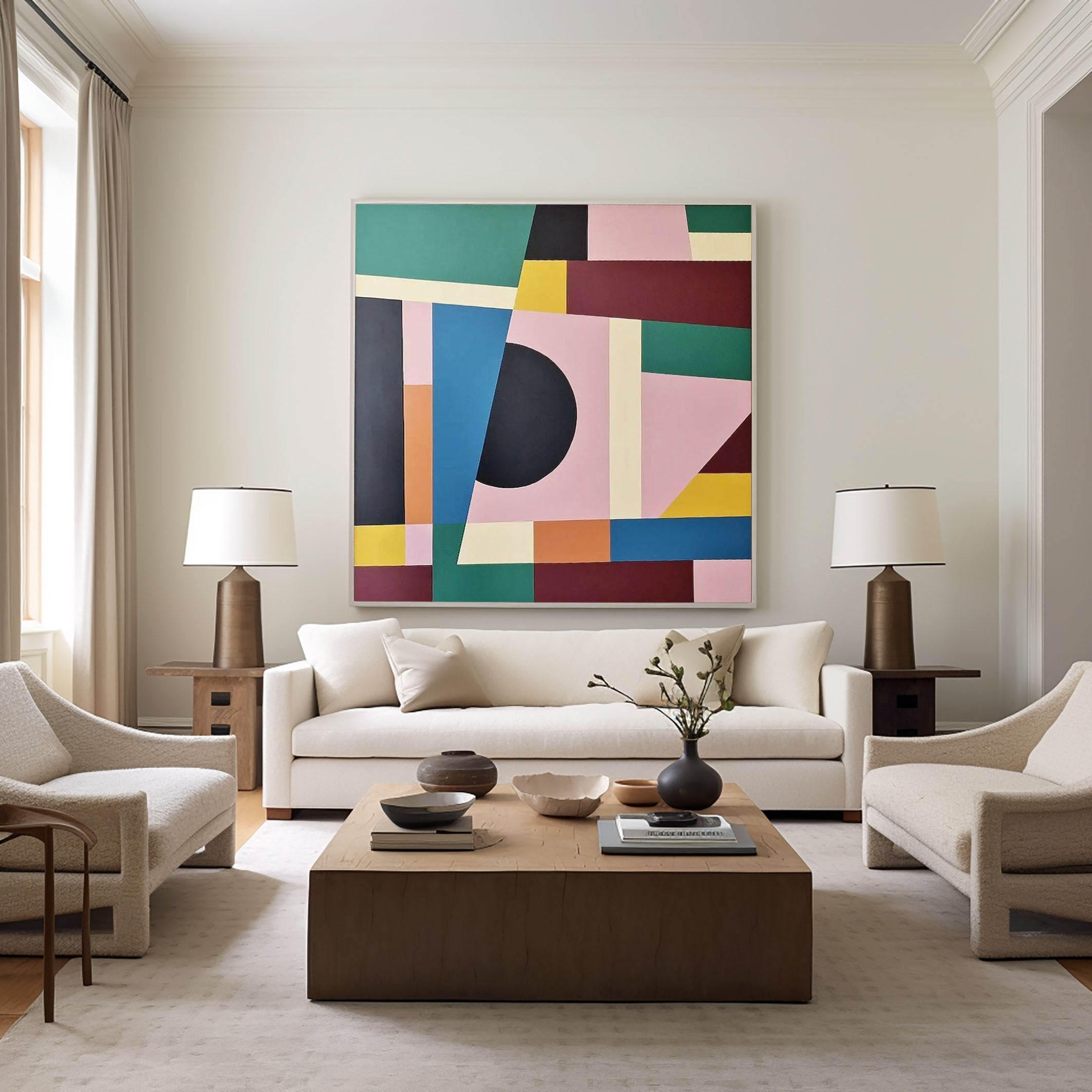 Mid Century Painting #MCP 014