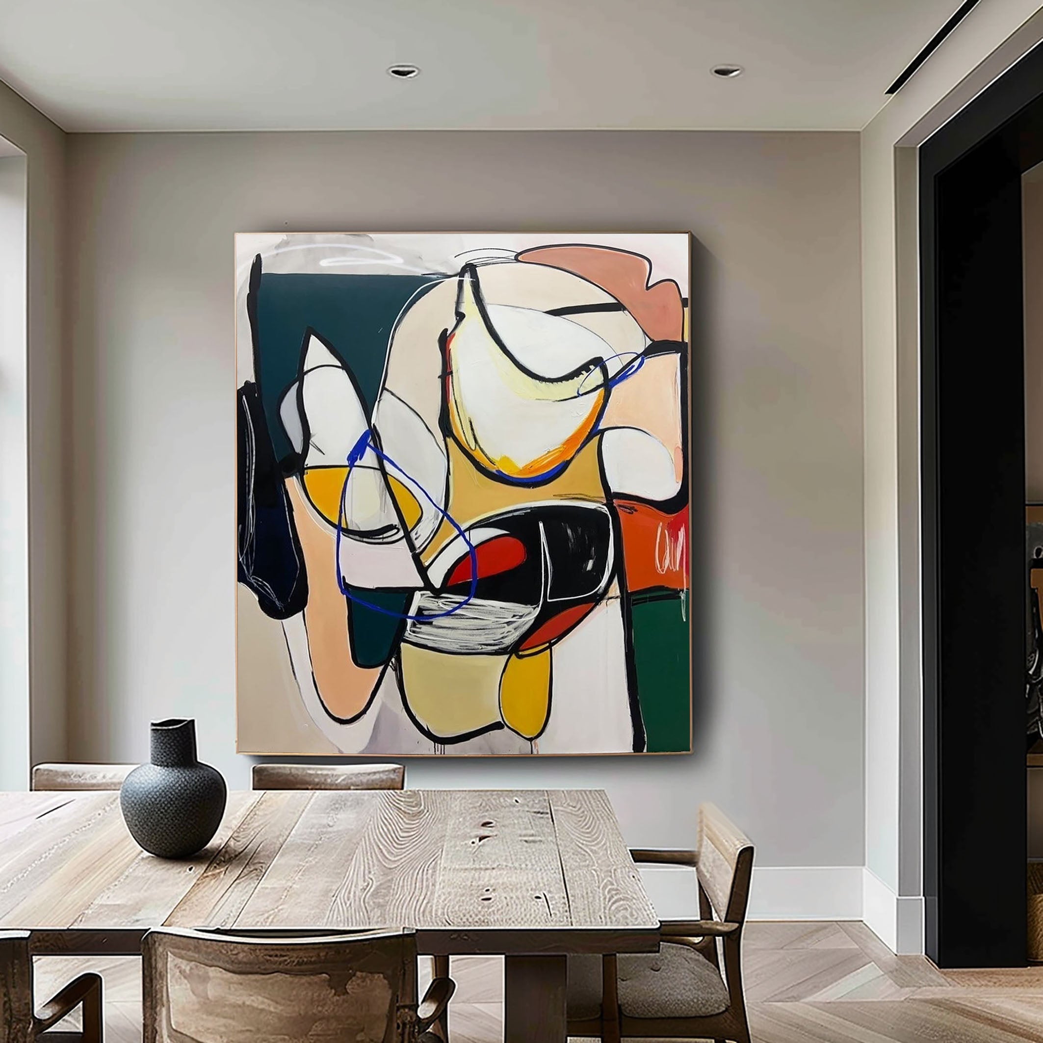 Mid Century Painting #MCP 009