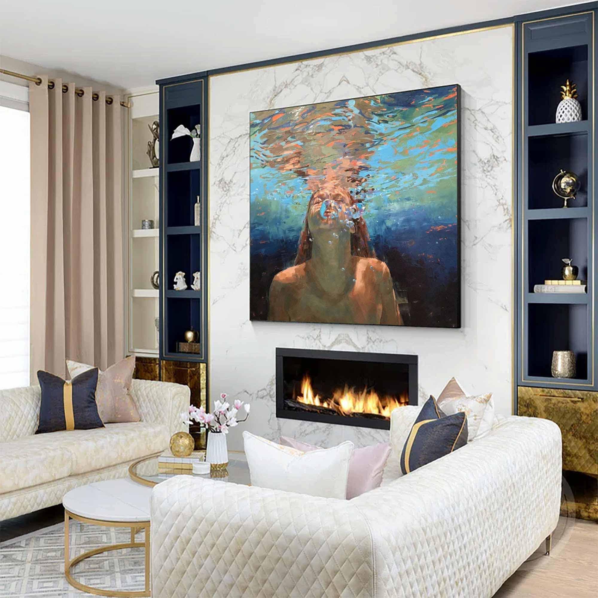 Modern Abstract & Figurative Wall Decor  #AG 007